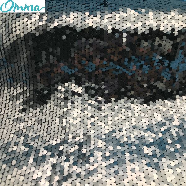 Black And Gold Sequin Fabric