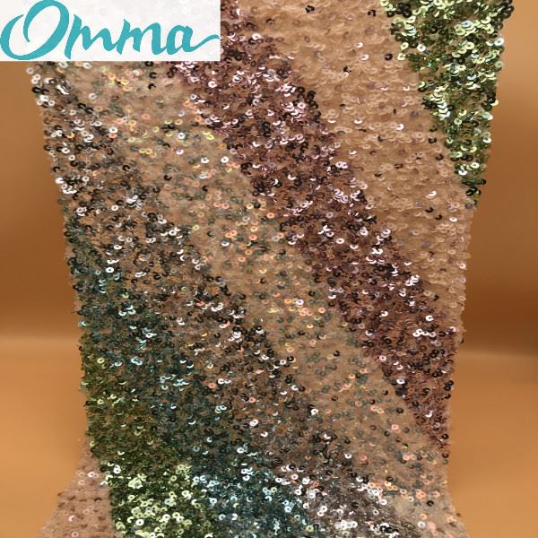 Iridescent Sequin Fabric