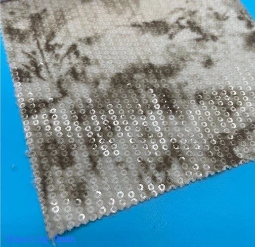 velvet sequin fabric.pic